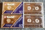 Basf Chrome Extra Ii Lot Audio Cassette Tapes 90 & 60 Minutes 2 New, Open. Fixed Price $35.00.