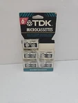 5 Tdk MC60 Micro Cassettes Sealed New Made In Japan. Fixed Price $9.99.