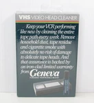 New Sealed Geneva Vcr Vhs Video Head Cleaner Wet System Cleaning Kit 1985 Vtg. Fixed Price $19.97.