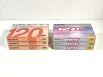 Sony 120 Min Type High Position Cassette Tapes Lot Of 6 Sealed. Fixed Price $119.90.