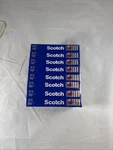Pack Of 8 Vintage Scotch Bx 90 Blank Audio Cassette Tape Normal Bias 3M Sealed. Fixed Price $28.99.
