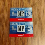 Lot Of Sony 8MM Video Cassette P6-120MPB (ntsc) New. Fixed Price $16.95.