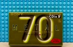 Sony Cdix Iv Metal 70 1995 Japan Blank Cassette Tape (1) (sealed). Fixed Price $30.59.