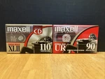 Maxell Xlii 110 High Bias / Ur 90 Normal Blank Cassette Tapes New Sealed!!!. Fixed Price $12.00.