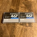 Vintage Ampex 467 R-94 Certified Mastering Digital Audio Tape Cassette New. Fixed Price $20.99.
