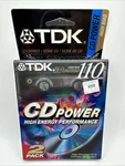 Tdk Cding-ii High Bias 90 Min Iecii Type Blank Cassette Tapes (2 Pack) New!. Fixed Price $16.74.