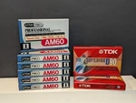 8X Tdk Blank Cassette Lot: Pro AM60 (X6) & Superior D90 (X2), New Sealed, Nos. Fixed Price $50.00.