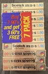 Scotch Xsii-s High Bias Poarisation Elevee Cassette Tape 7 90 Min, 3 60. Fixed Price $109.99.