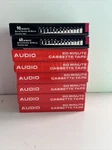 Audio 60 MINUTES6-PACK Walmart Blank Cassette Tape Brand New Sealed Plus 5 Open. Fixed Price $12.50.