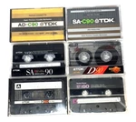 Audio Cassettes- Mixed- Tdk SA-C90, AD-C90, SA90, D90, D60; Radio Shack MP-X60. Fixed Price $19.99.