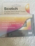 Scotch Cassette Deck Head Cleaner Brand New Sealed Upc 0051111423080. Fixed Price $44.88.