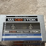 Lot Of 8 Vintage Tdk MA-C60 Metal Alloy Audio Cassette Tape High-coercivity. Fixed Price $450.00.