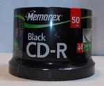 Memorex Recordable Cd-r Black 48X 700MB 80 Minute 50 Pack New Factory Sealed. Fixed Price $29.99.