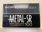 Sony Metal-sr Digital Excellence Type Iv Position 100 Blank Cassette (sealed). Fixed Price $24.99.