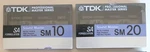 Tdk Professional Sound Master Blank Cassettes - Sm 10 (minutes) & 20 (min). Fixed Price $15.99.
