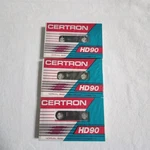 New Lot Of 3 Certron HD90 Blank Audio Cassette Tapes Pink Teal Packaging Sealed. Fixed Price $9.99.