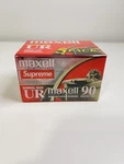Supreme Maxell UR90 Blank Audio Cassette Tapes 5 Pack FW23 Brand New Sealed. Fixed Price $64.99.