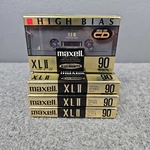 Maxell Audio Cassette High Bias Xl Ii 90 Minutes Blank Lot Of 4 New Sealed. Fixed Price $21.99.