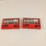 Sony Lnx 60 Blank Audio Cassette Tape Sealed Of 2. Fixed Price $15.78.
