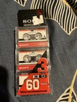 Sony MC-60 Microcassette Blank Disc Min 3 Pcs Tapes MC60. Fixed Price $7.50.