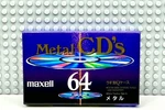 Maxell Metal Cd's 64 1992 Japan Type Iv Blank Cassette Tape (1) (sealed). Fixed Price $38.69.