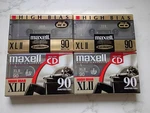 Maxell Xlii 90 High Bias Type Cassette Tape Lot Of 4 New Sealed. Fixed Price $25.00.