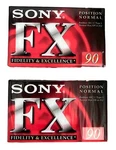 2 Sony Fx C90 Cassette Tapes Brand New Sealed Iec Type 1 High Quality. Fixed Price $10.75.