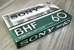 Sony BHF60 (1982) New Sealed Blank Audio Cassette Tape. Fixed Price $43.34.