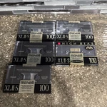 Maxell Xlii 100 Audio Cassette Tapes Lot Of 5. Fixed Price $90.00.
