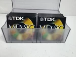 Lot Of 8 Tdk Md-sg 74 Minidisc Recordable Blank Audio Minutes W/case. Fixed Price $52.49.