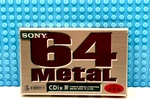 Sony Cdix Iv Metal 64 1997 Japan Blank Cassette Tape (1) (sealed). Fixed Price $30.59.