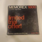 Memorex 1800 Ft Reel To Tape 7" Vintage Blank Audio Recording Nos Sealed. Fixed Price $19.99.