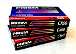 Prism Professional Audio Cassette Tapes CX60 *new Sealed* Lot 3 - Ships Free. Fixed Price $10.87.
