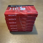 Lot Of 6 Sony Audio Cassette Minutes Blank Tapes C120HFR 2008 New. Fixed Price $29.99.
