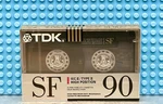 Tdk Sf 1990 Europe Type Ii Blank Cassette Tape (1) (sealed). Fixed Price $31.99.