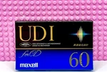 Maxell Ud I 60 1992 Japan Type Blank Cassette Tape (1) (sealed). Fixed Price $26.99.