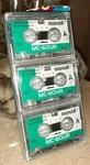New Of 3 Maxell Two MC-6OUR Microcassettes In Package ( A1-2Y). Fixed Price $8.25.