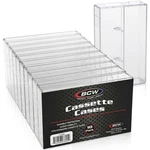 Bcw Cassette Tape Cases 10 Pack (clear) Replacement Audio .... Fixed Price $17.86.