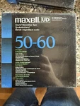 Maxell 50-60 (n) Audio Recording Tape Sealed Reel Nastro Bobina Revox Akai. Fixed Price $92.82.