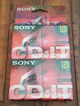 Sony Cd-it Slide Case 120 Normal Bias Cassette Tapes Pack Made In Japan. Fixed Price $19.99.