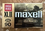 1-SEALED Maxell Xlii 90 Black Magnitite Audio Cassette Plus 4 Open Box Blanks. Fixed Price $35.00.