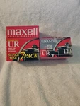 Maxell Normal Bias Ur Audio Cassettes 7 Pack 90 Mins/ 4 -120. Fixed Price $29.99.