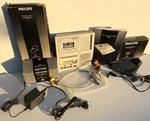 Philips Lfh 0555/00B Mini Cassette Transcription System Dictation Machine. Fixed Price $335.00.