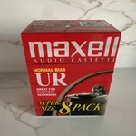 Maxell Blank Tapes Audio Cassette Normal Bias Ur 60 Minutes 8 Pack New. Fixed Price $16.00.