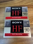 Hf 90 Sony Cassette Blank Tape For Speech Music Type 1 Sealed Qty 2 Nos. Fixed Price $8.57.