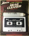 Vintage Zenith Audio Cassette Head Cleaner ALG1322 New. Fixed Price $8.00.