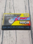 Denon Sport High 100 Type Ii Blank Cassette Tape (1) (sealed). Fixed Price $59.99.