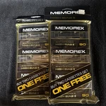 Lot Of 2 Sealed Memorex 3 Pack High Bias Type Hbii Audio Cassettes 90 Min. Fixed Price $35.00.