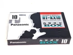 Panasonic RT-KX10 Blank Audio Cassette Tape (sealed) New!. Fixed Price $14.99.