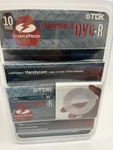 Vintage Factory Sealed Tdk Camcorder Dvd-r 10-PACK Scratchproof. Fixed Price $39.99.